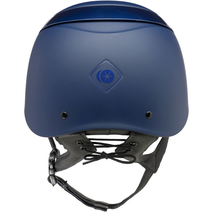 2021 Charles Owen Luna Helmet & Free Headband LUNANMNG - Navy Matt / Navy Gloss